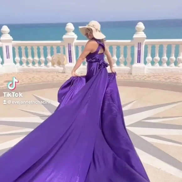 purple flying dress Purple Flying Dress